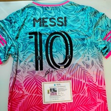 Lionel Messi Signed Inter Miami Soccer Jersey With COA