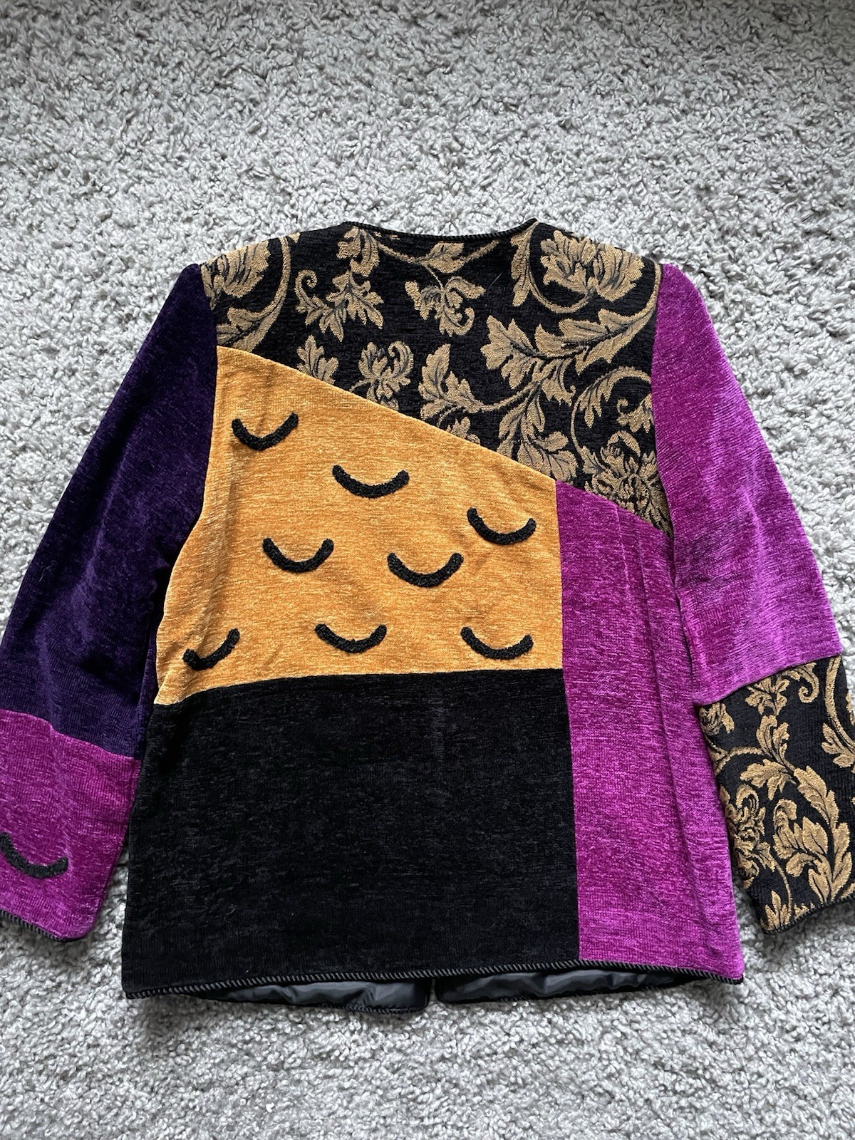 Indigo Moon (S) Women’s Patchwork Jacket Small Mu… - image 4