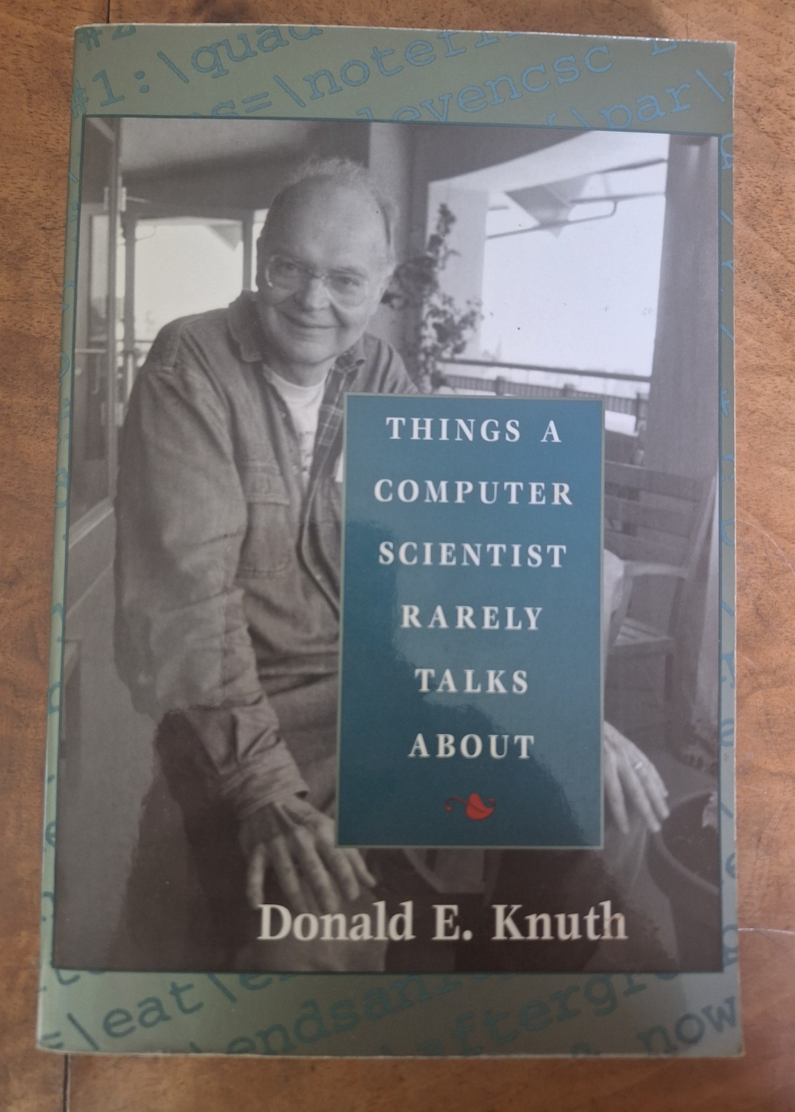 Things a Computer Scientist Rarely Talks About by Donald E. Knuth