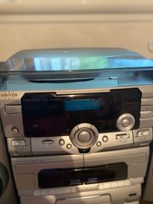 Chaîne Hi-Fi United MCE 1261 – Platine Vinyle, Double K7, Lecteur CD, Radio FM/A
