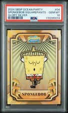 2024 WONDERCARD SPONGEBOB SQUAREPANTS TREASURE SERIES-GLORY SILVER 04 SPONGEBOB