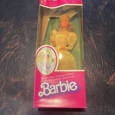 Mattel Beautiful Bride Barbie Doll, 1976, from France.