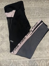 Victoria  s Secret PINK Ultimate Leggings Mesh Color Block Women  s M