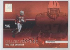 2004 Donruss Elite College Ties 936/2000 Michael Jenkins Eddie George #CT-12 0a1