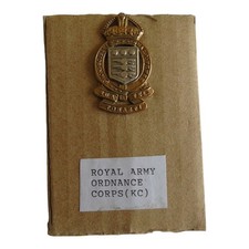 Royal Army Ordnance Corps Cap Badge - RAOC - British Army