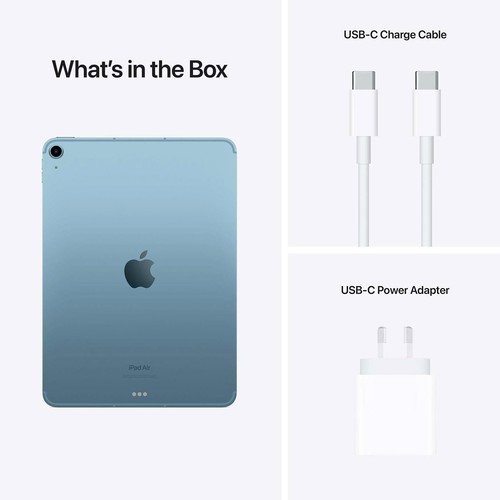 Apple iPad Air Wi-Fi + Cellular 64GB (5th Gen,  MM6U3X/A) - Blue - Picture 4 of 4
