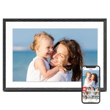 Digital Picture Frame, 10.1'' Frameo Digital Frame Wifi, 1280*800 HD Touch Sc...