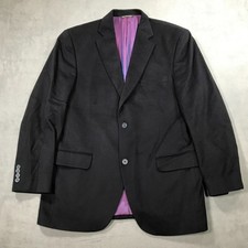 Saks Fifth Ave Loro Piana Cashmere Sport Coat Blazer Mens 42 Regular Black