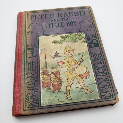 PETER RABBIT AND THE LITTLE BOY by Linda Stevens Almond 1922 Altemus Series