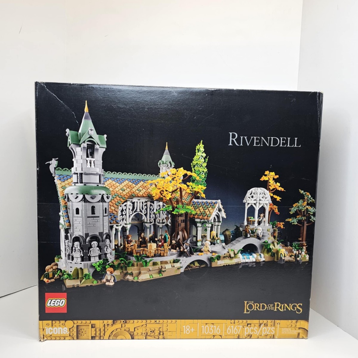 LEGO Icons: The Lord of the Rings: Rivendell (10316) BOX ONLY