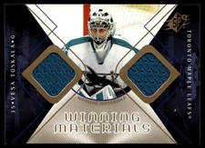 2007-08 SPx Winning Materials Vesa Toskala Toronto Maple Leafs #WM-VT