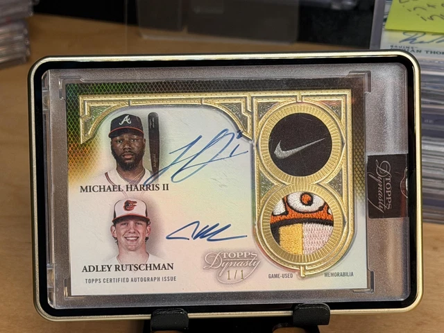 2023 Topps Dynasty - Dual RPA Auto Michael Harris II / Adley Rutschman 1/1