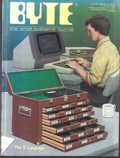 BYTE THE SMALL SYSTEMS JOURNAL MAGAZINE AUGUST 1983 VOL. 8 NO. 8 VG 