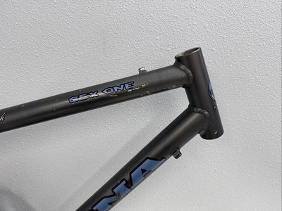 Vintage KONA SEX ONE Suspension Frame Large 90s MTB Aluminum FOX