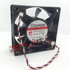 SUNON KDE1207PTV1 DC12V 1.4W 70 70 15MM 3-Wire Cooling Fan