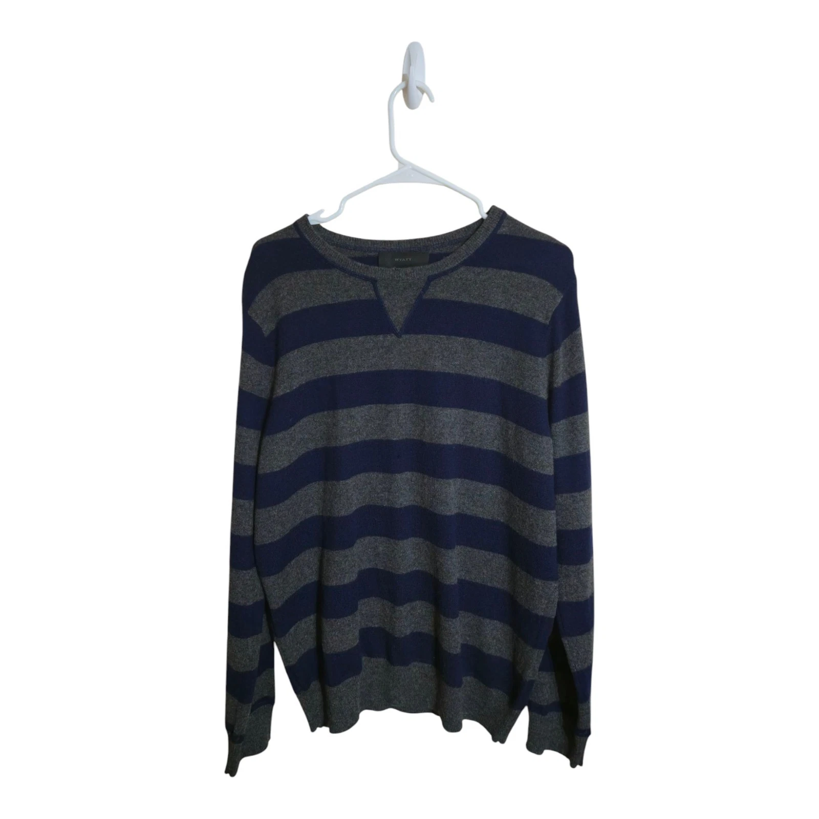 Wyatt Sweater Men L Multicolor Cashmere Preppy Career Grandpa Core Ivy League