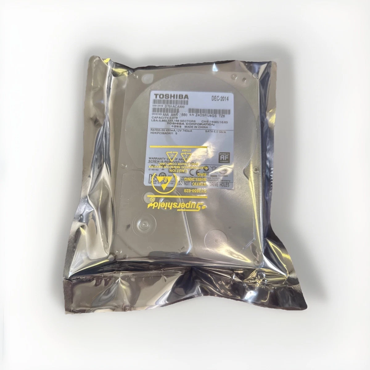 Toshiba SATA III 3 TB Internal Hard Disk Drives for sale | eBay