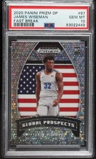2020 Prizm Draft Picks Global Prospects Fast Break James Wiseman #97 PSA 10 04tz