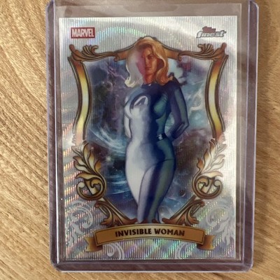 Marvel Topps Finest Fantastic Four Invisible Woman AS-04 Astonishing Rare Hit