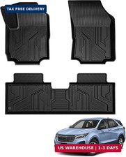 Floor Mats for 2018-2024 Chevy Equinox Not for EV 2018-2024 GMC Terrain, TPE