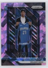 2018-19 Panini Prizm Purple Ice Prizm 105/149 Justin Jackson #119 0i1b