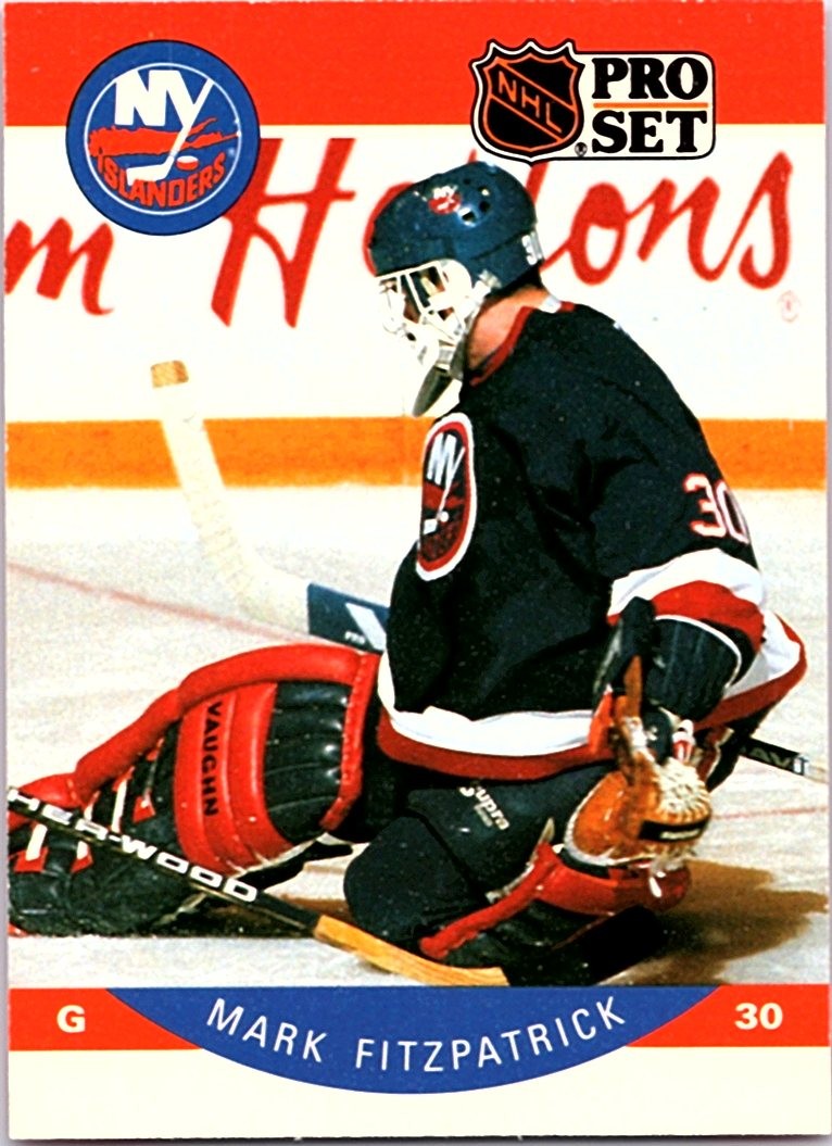 1990-91 Pro Set #181 Mark Fitzpatrick