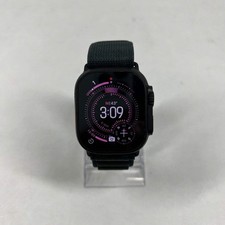 GPS Only Apple Watch Ultra 2 49MM Black Titanium Green Alpine Loop MX4T3LW/A