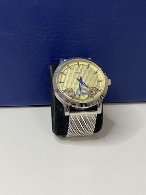 Fossil Twist ME1049   Seltenes Sammlerstück   Automatik & Quarz Hybrid Herrenuhr
