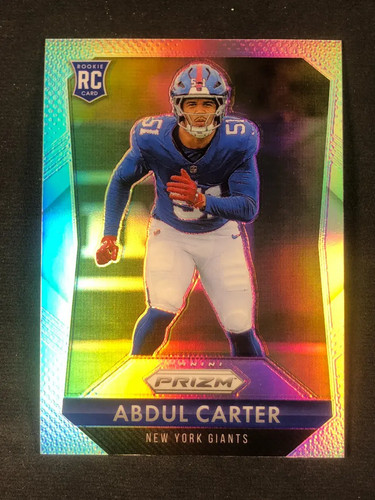 2025 Panini Prizm Flashback Rookie Silver Prizm #3 Abdul Carter (RC) Giants YT92