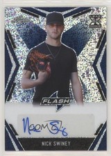 2020 Leaf Flash Blue 49/50 Nick Swiney #BA-NS1 Auto 0c2