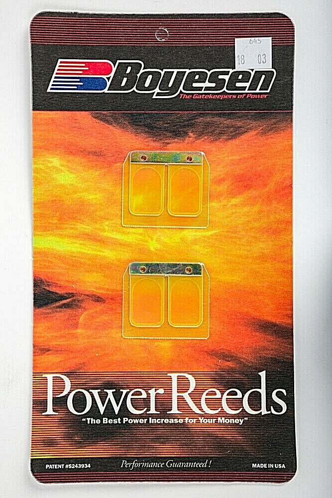 YAMAHA 350 BANSHEE RZ350 ENGINE BOYESEN POWER REPLACEMENT REEDS 87-06 ...