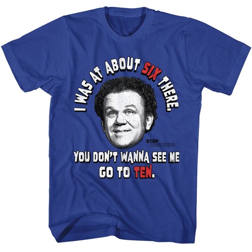Step Brothers Movie Dale Says You Don't Wanna See Me Go To TEN Men's T Shirt - Picture 5 of 5