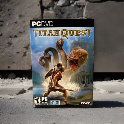 Titan Quest PC Game RPG CIB With Map, Manual, Execllent Condition