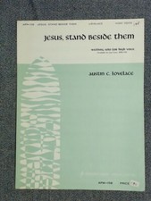Jesus Stand Beside Them Wedding Solo High Voice. Lovelace 1961