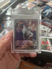 2005 Topps Retired Signature Edition JIM LEYRITZ New York Yankees AUTO