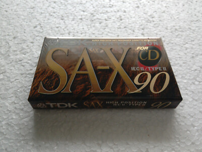 TDK SA-X 90 MC Kassette Tape NEU und OVP
