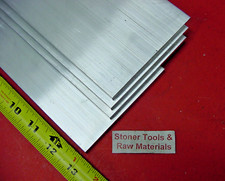 4 pieces 1/4" X 5" ALUMINUM 6061 FLAT BAR 13" long T6511 Extruded Mill Stock