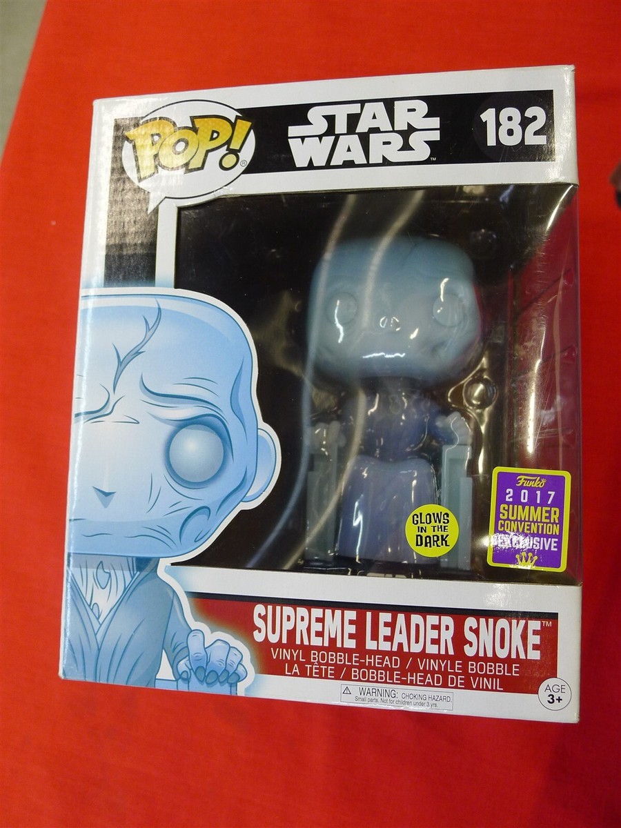 SF・ファンタジー・ホラー POP! STAR WARS SUPREME LEADER SNOKE 182 Funko POP Star Wars Supreme Leader Snoke 182 Vinyl Bobble