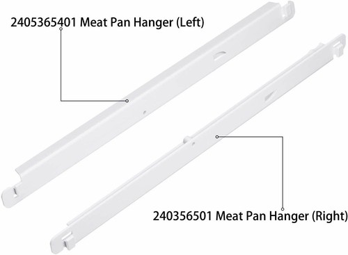 Meat Pan Hanger Compatible with Frigidaire Refrigerator 240356501 240365401 - 第 5/6 張圖片