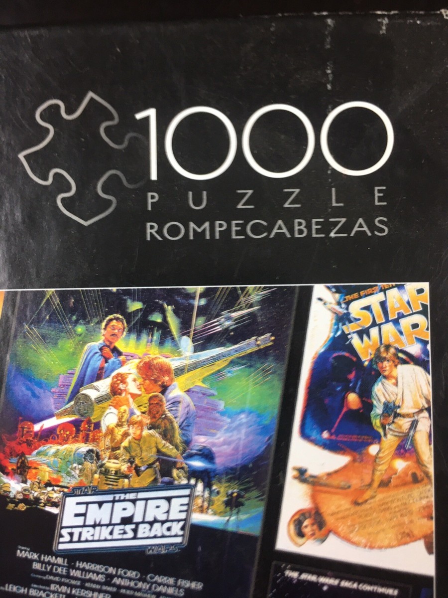 Star Wars - Original Trilogy Posters - 1000 Piece Jigsaw