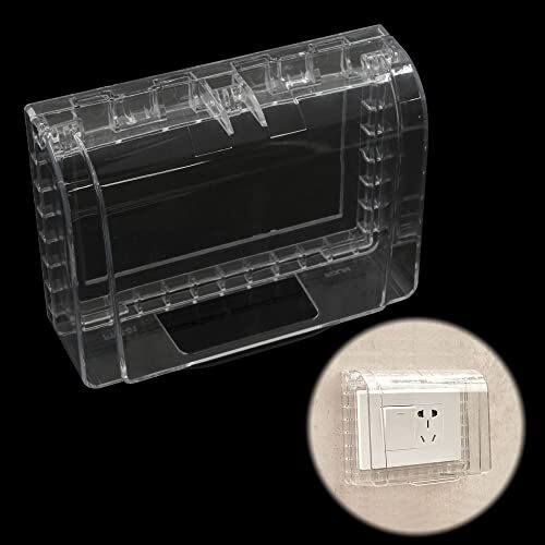 Copertura Impermeabile Per Prese Elettriche - Trasparente, Per Bagno E Cucina, Modello 118 - Foto 10