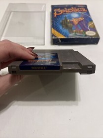 Solstice: The Quest for the Staff of Demnos (Nintendo NES , 1990) No Manual