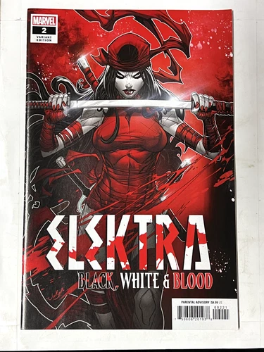 Elektra Black, White and Blood #2 Marvel Comics 2022 Meyers Variant | Combined S
