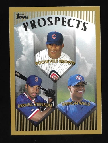 1999 Topps Prospects Vernon Wells Rookie Card #436 Toronto Blue Jays Baseball RC