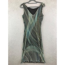 Vintage My Michelle Dress women shealth dress abstract size S