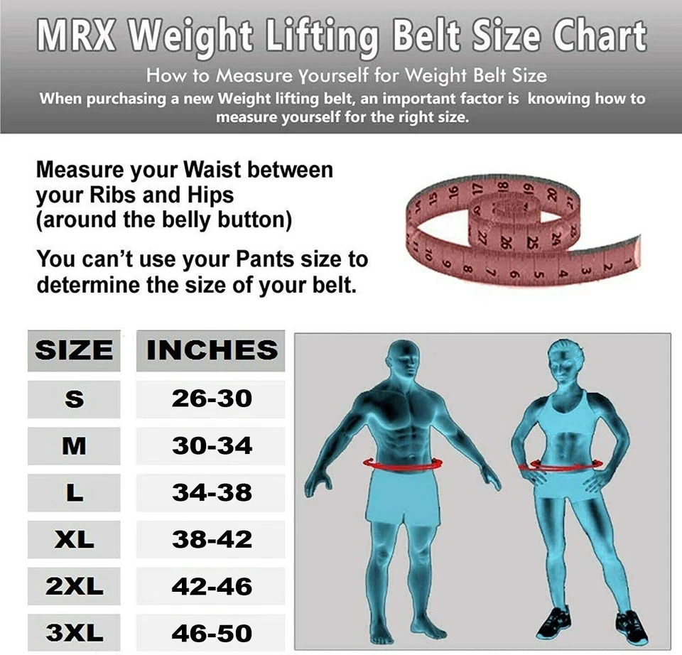 Weight Lifting Belt Genuine Leather Powerlifting Belts Heavy Duty Deadlifts Belt - Image 2 of 4