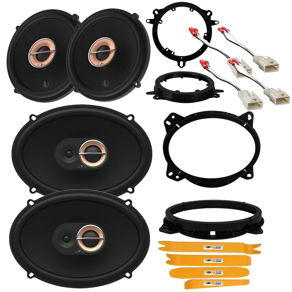 Infinity Kappa 693m & 63xf 前/后扬声器适用于 2003 - 2018 丰田 4Runner — 第 2/4 张图片