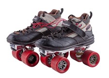 Original Riedell Roller Skates Size 4 108 Targa Boot Speed Freak US Made Nice