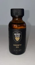 The Beard Club Growth Oil 1 Fl Oz NIB
