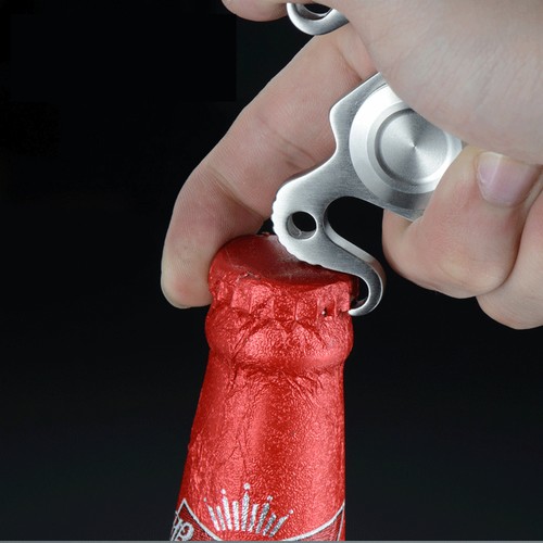 2017 Beer Bottle Opener Fidget Spinner Metal Finger Toy High Speed 5 Mins Max US